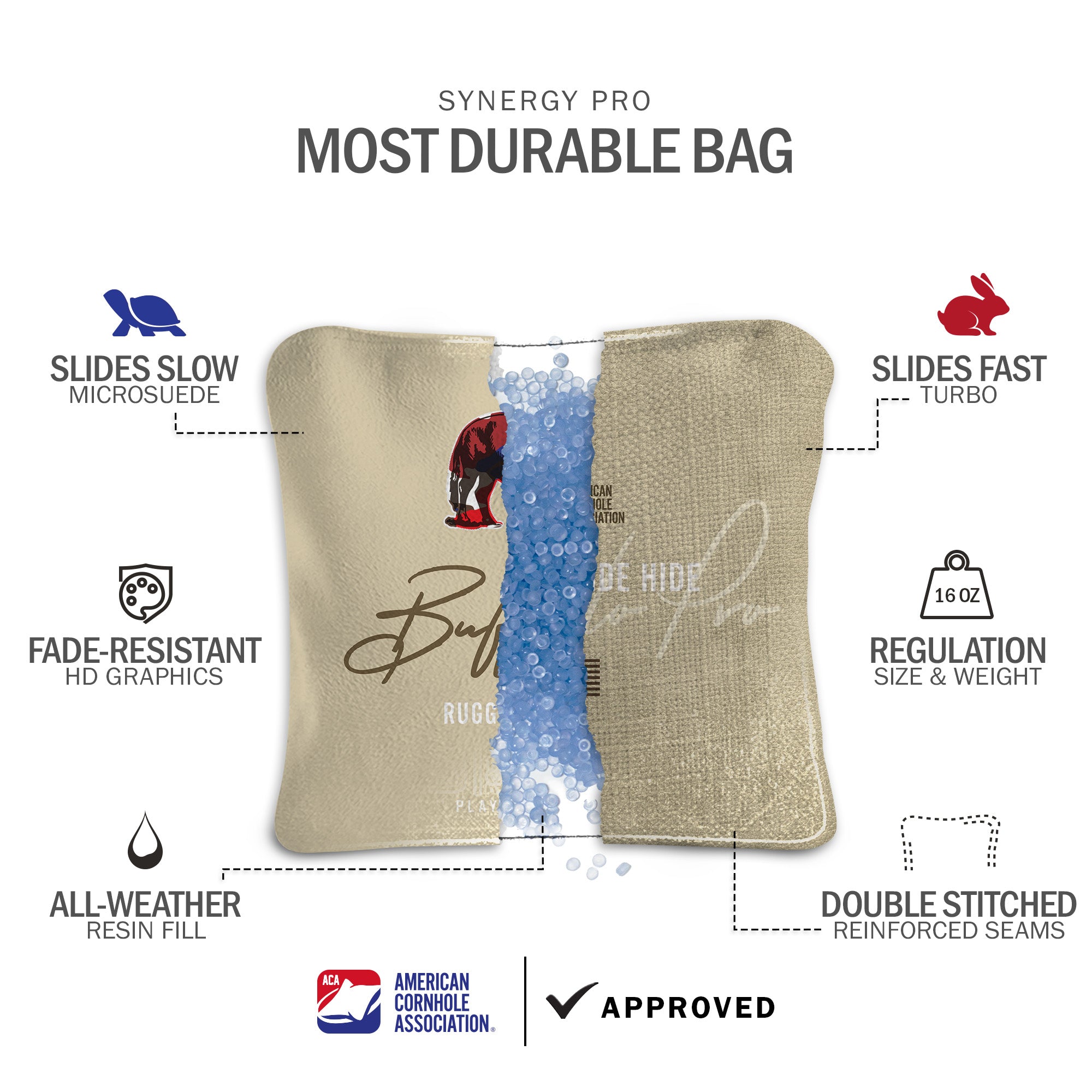 Buffalo Synergy Pro Cornhole Bags