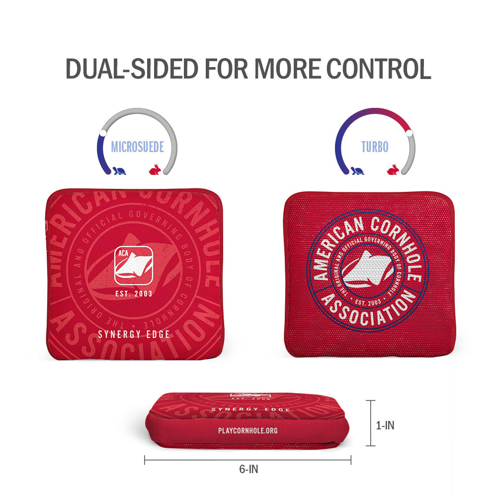 Official ACA Tournament Badge Synergy Touring Pro Cornhole Bags