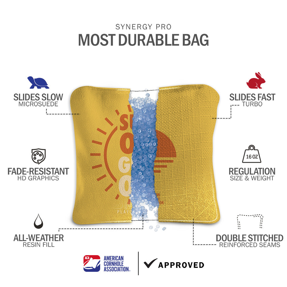 Suns Out Guns Out Synergy Pro Cornhole Bags