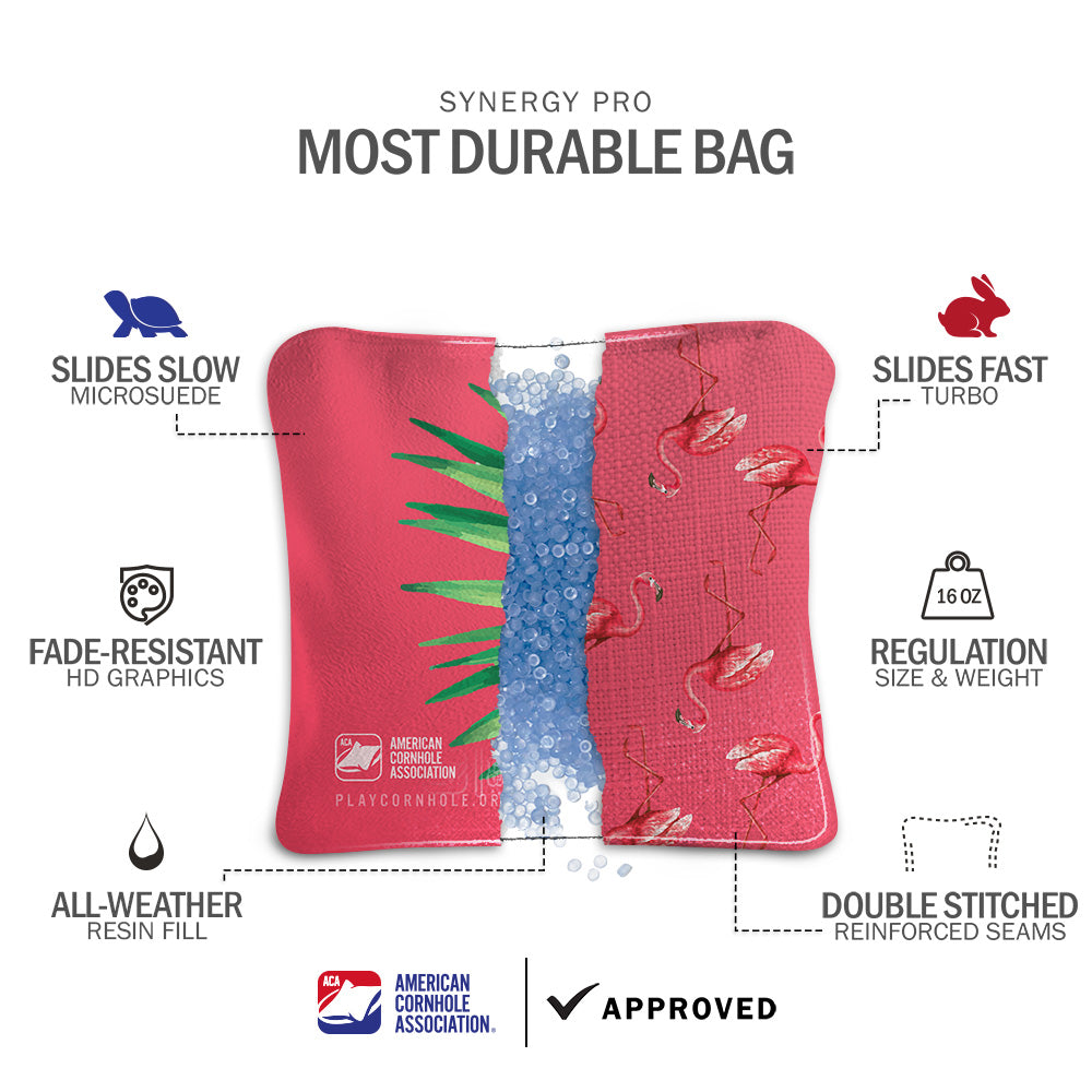 Flamingo Synergy Pro Cornhole Bags