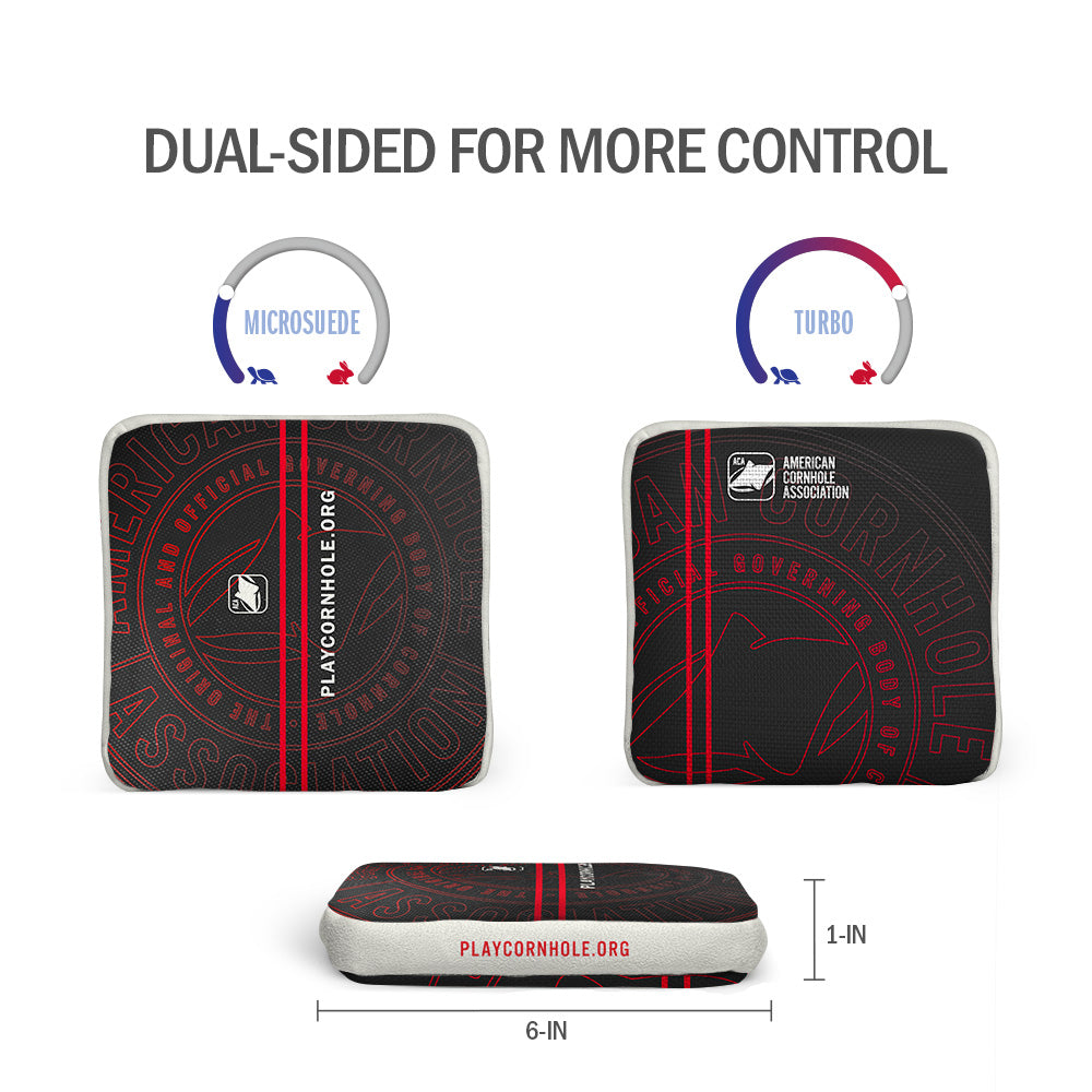 Athletic Red Synergy Edge Cornhole Bags