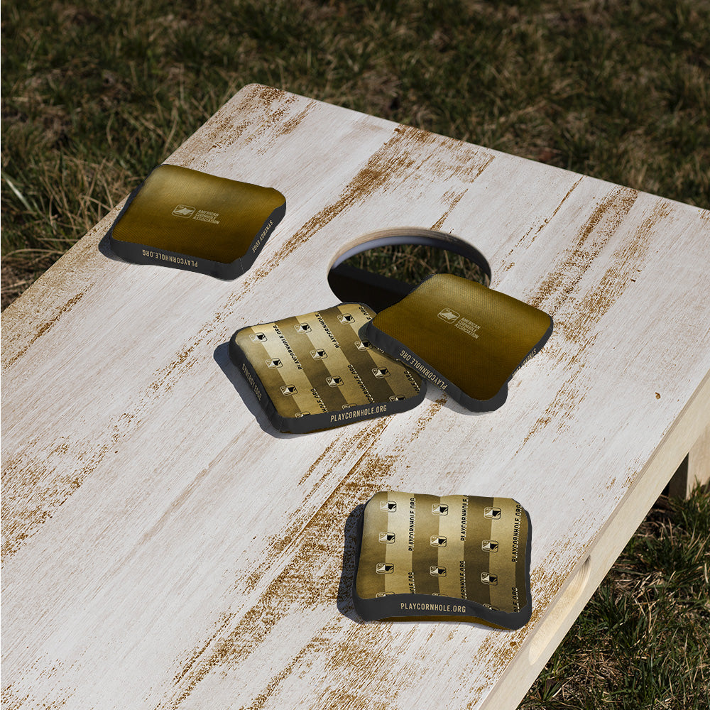 Athletic Gold Synergy Edge Cornhole Bags