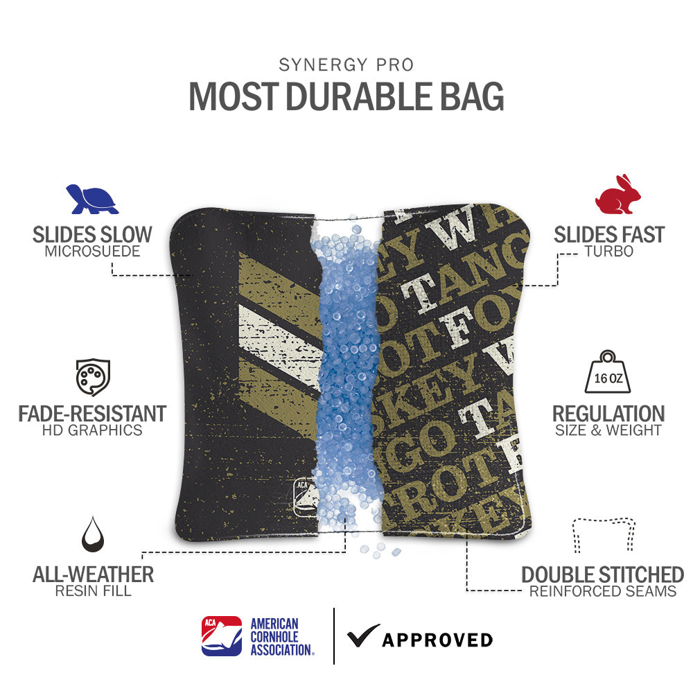Whisky Tango Foxtrot Synergy Pro Cornhole Bags