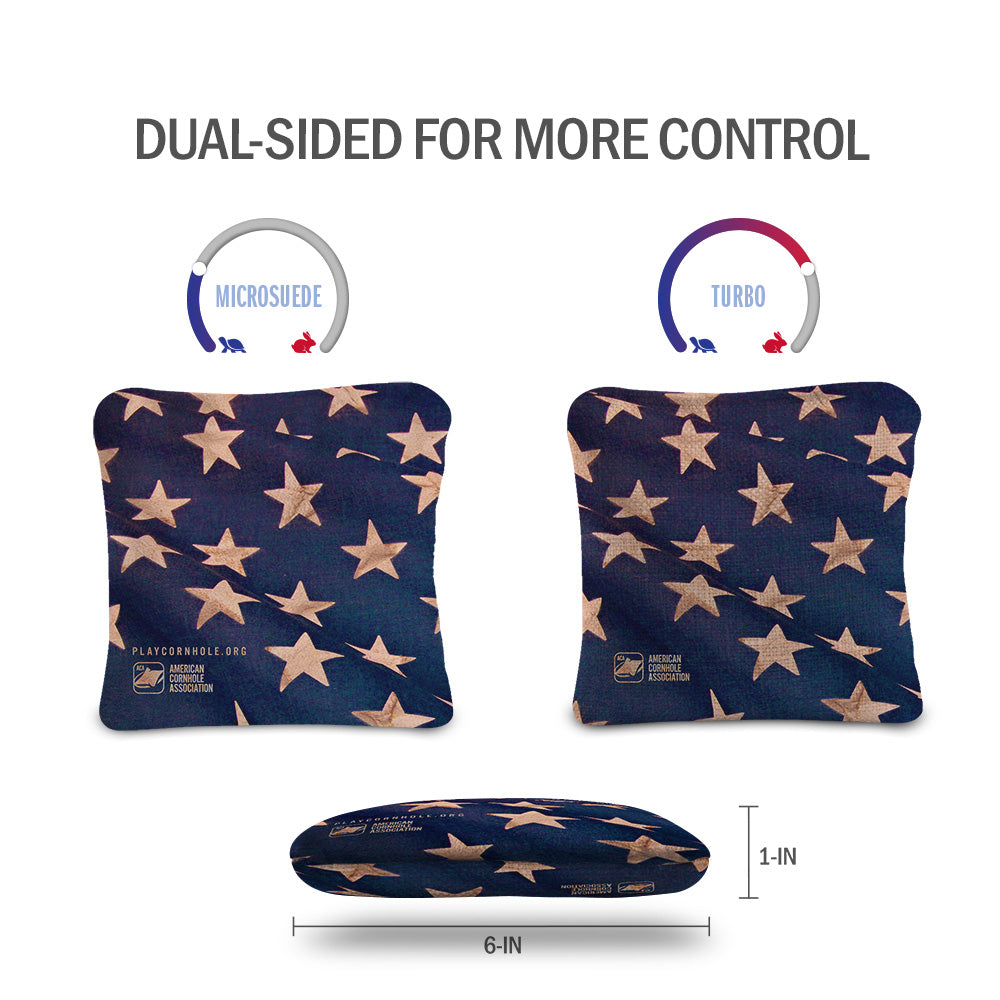 Cloth American Flag Synergy Pro Cornhole Bags