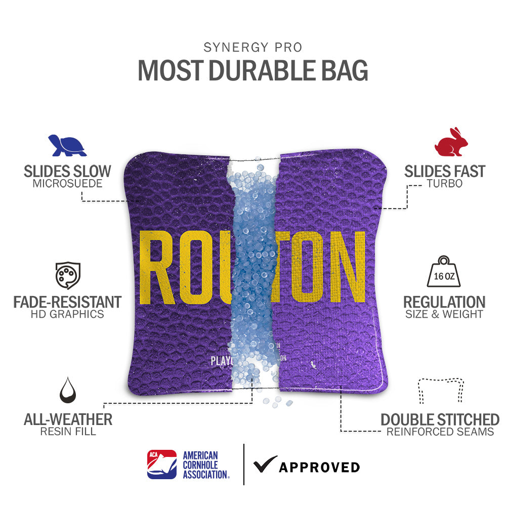 Baton Rouge Collegiate Gameday Synergy Pro Cornhole Bags