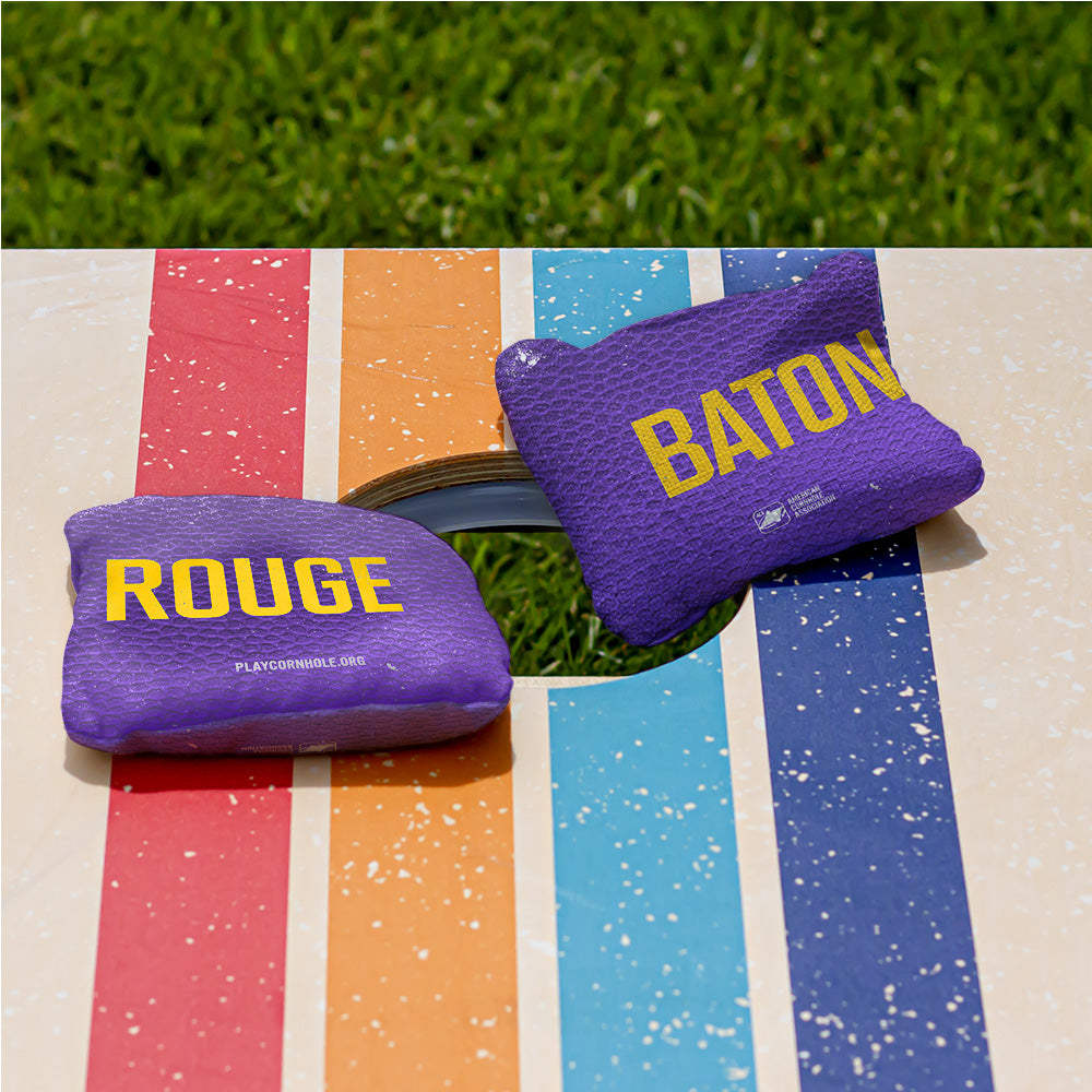 Baton Rouge Collegiate Gameday Synergy Pro Cornhole Bags