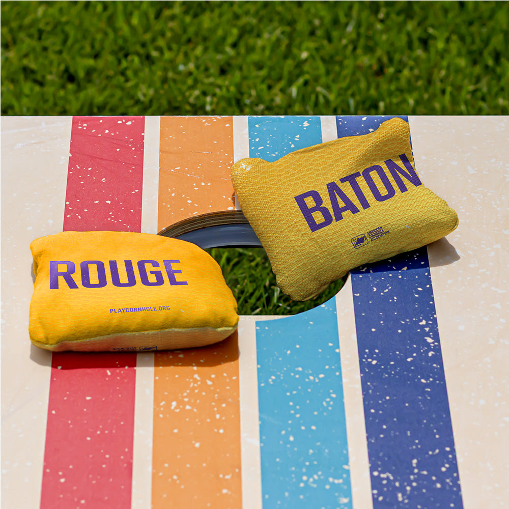 Baton Rouge Collegiate Gameday Synergy Pro Cornhole Bags