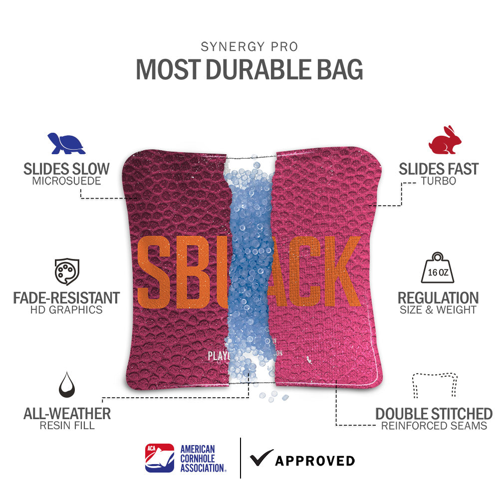 Blacksburg Collegiate Gameday Synergy Pro Cornhole Bags