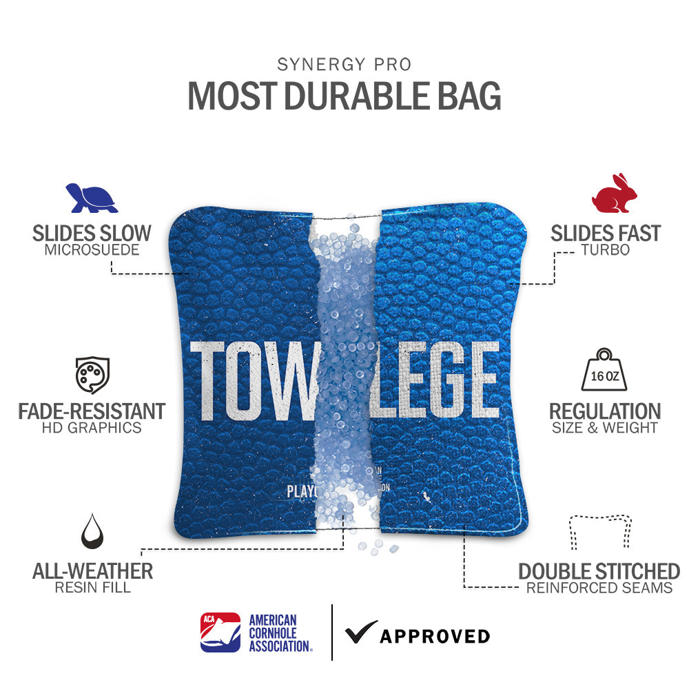 College Town Collegiate Gameday Synergy Pro Cornhole Bags
