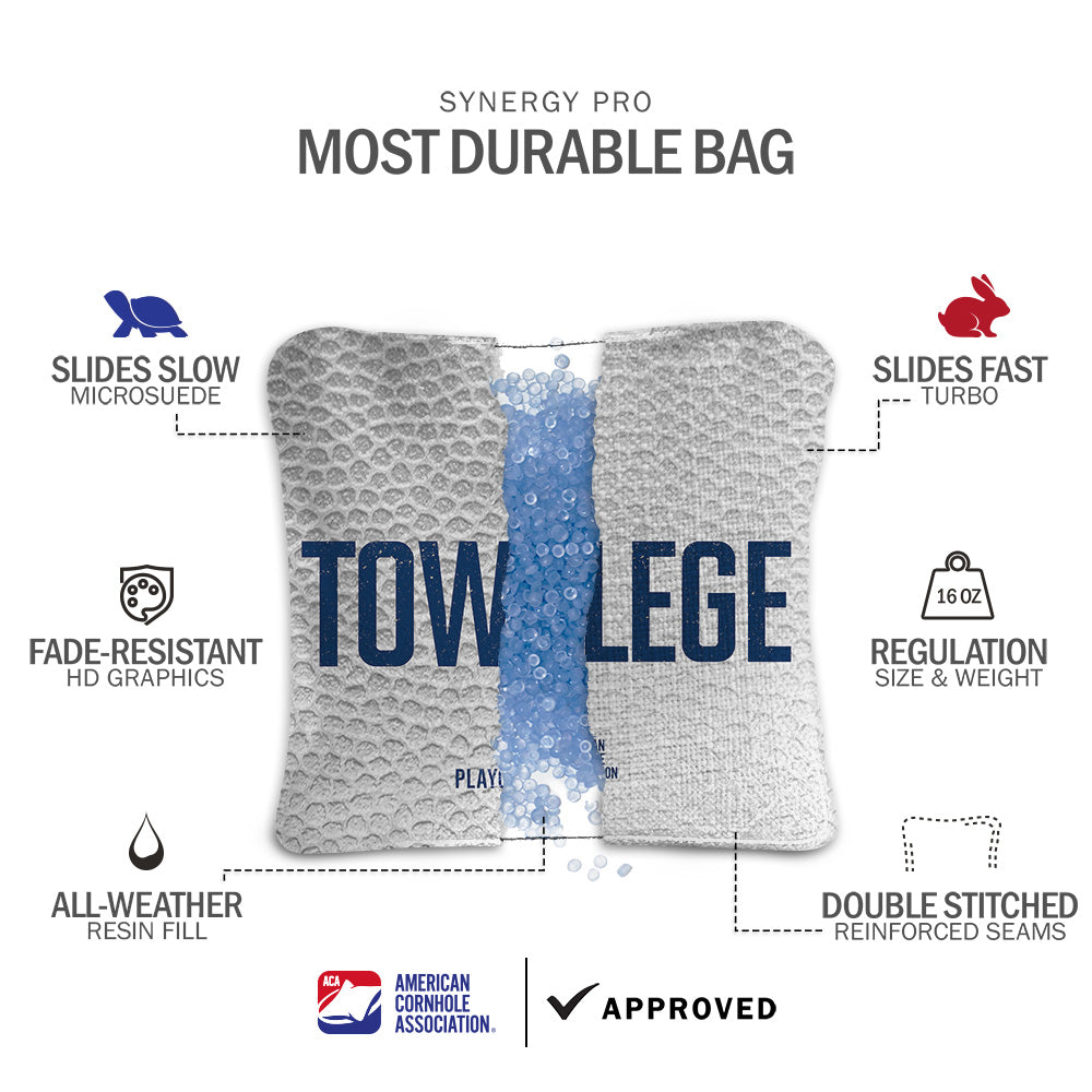 College Town Collegiate Gameday Synergy Pro Cornhole Bags