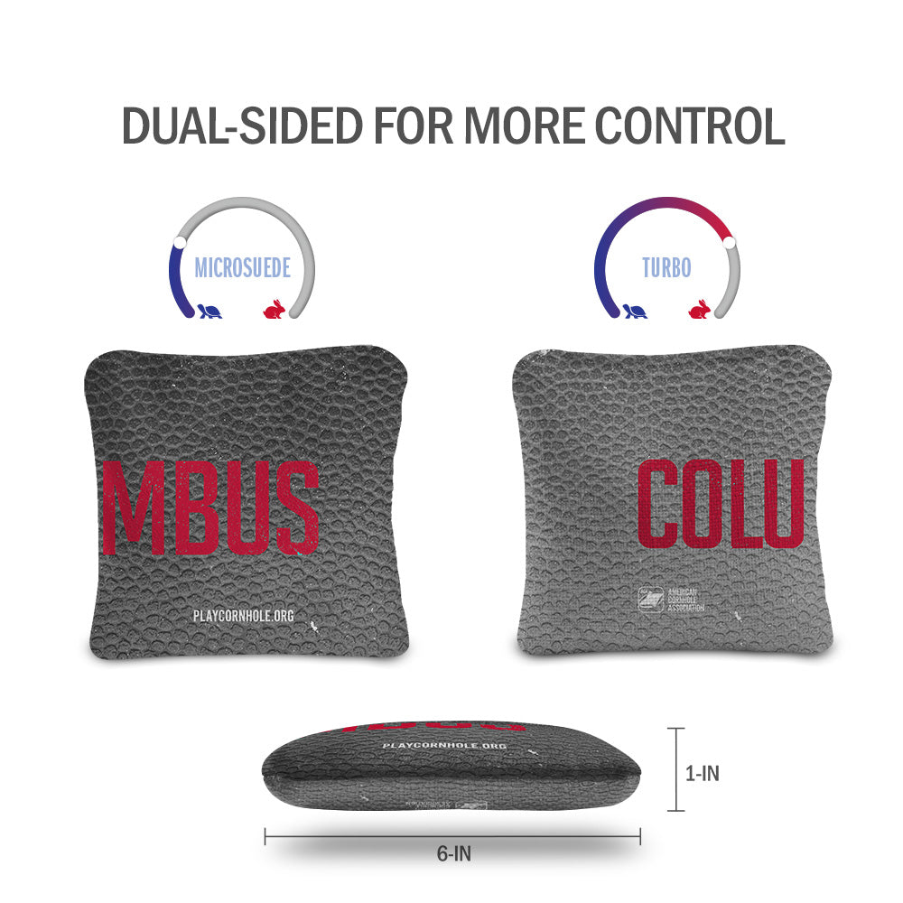 Columbus Collegiate Gameday Synergy Pro Cornhole Bags