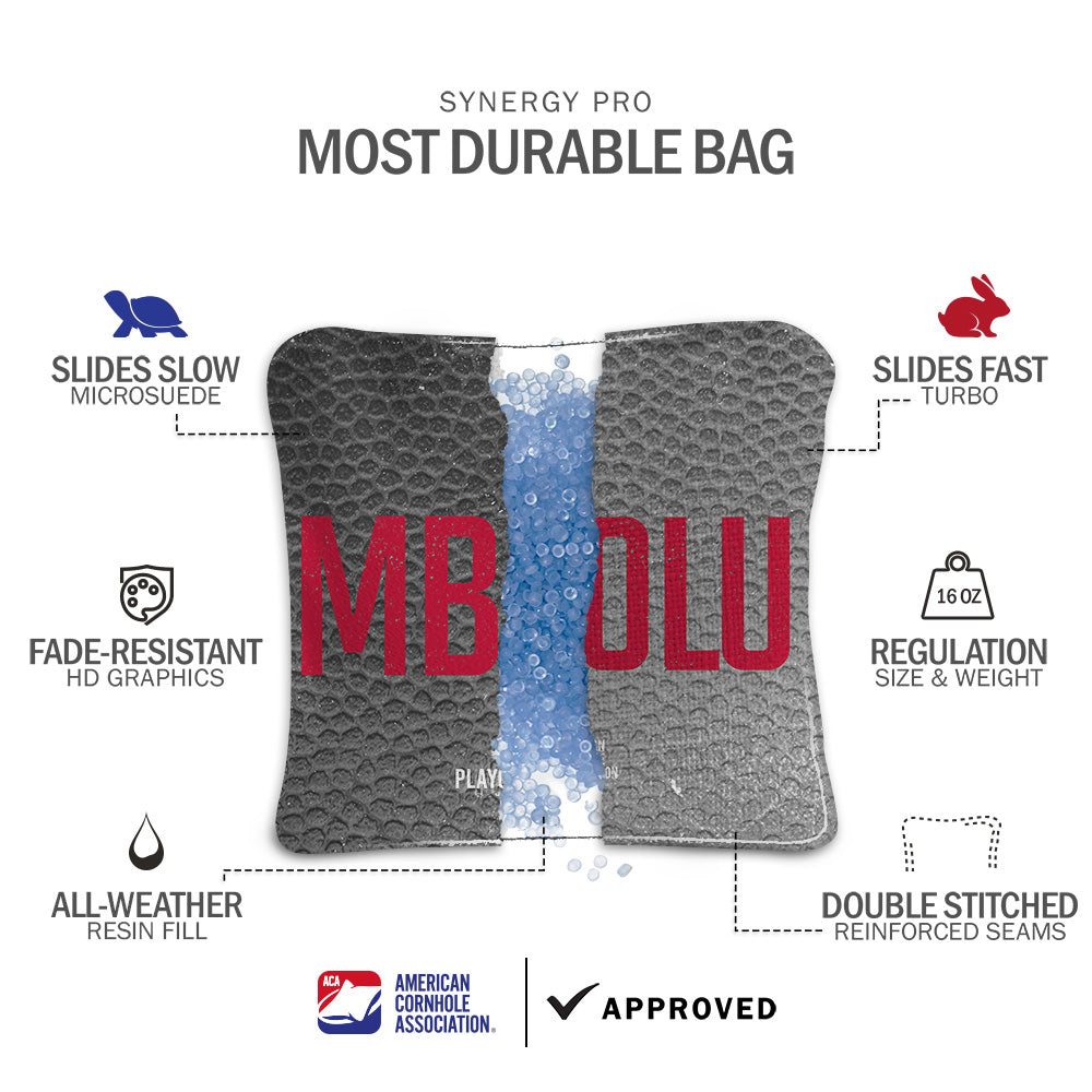 Columbus Collegiate Gameday Synergy Pro Cornhole Bags