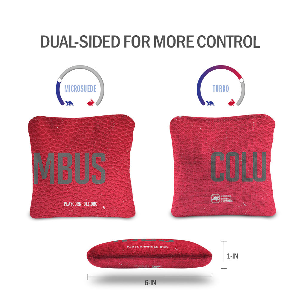 Columbus Collegiate Gameday Synergy Pro Cornhole Bags
