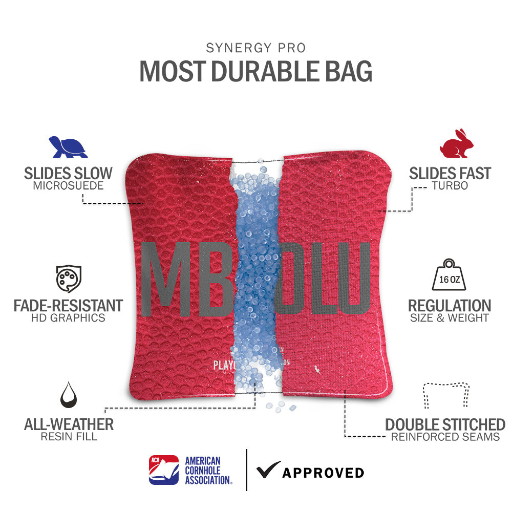 Columbus Collegiate Gameday Synergy Pro Cornhole Bags