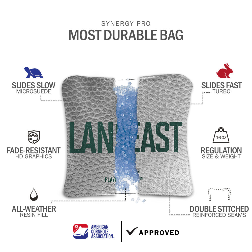 East Lansing Collegiate Gameday Synergy Pro Cornhole Bags