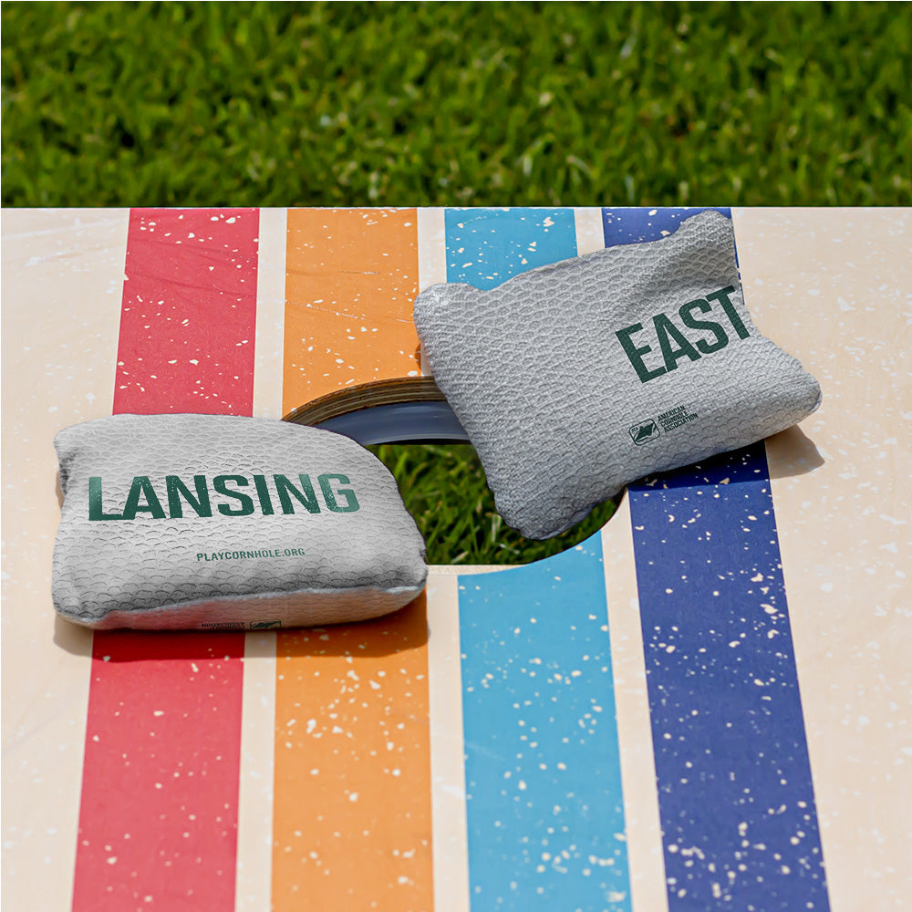 East Lansing Collegiate Gameday Synergy Pro Cornhole Bags