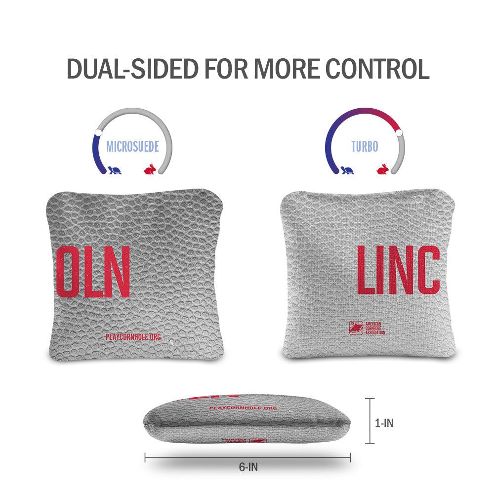Lincoln Collegiate Gameday Synergy Pro Cornhole Bags