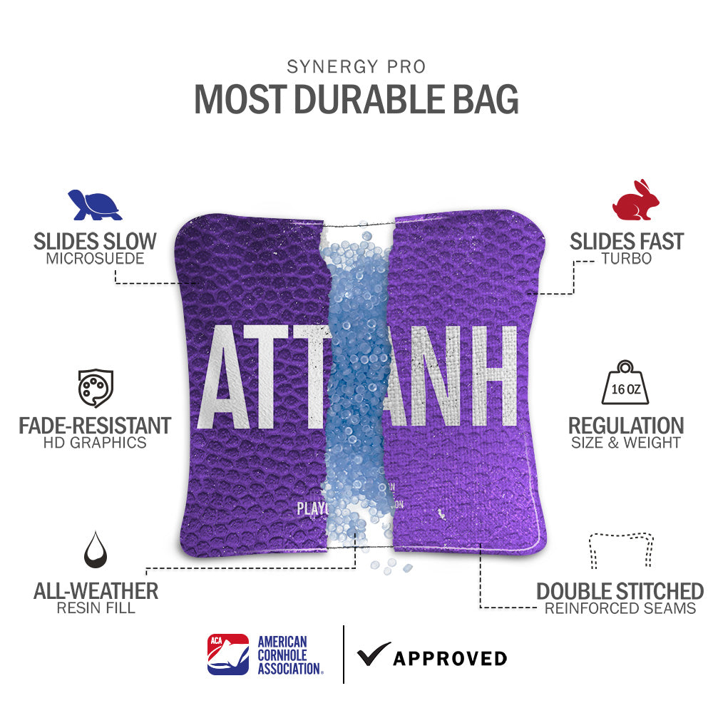 Manhattan Collegiate Gameday Synergy Pro Cornhole Bags