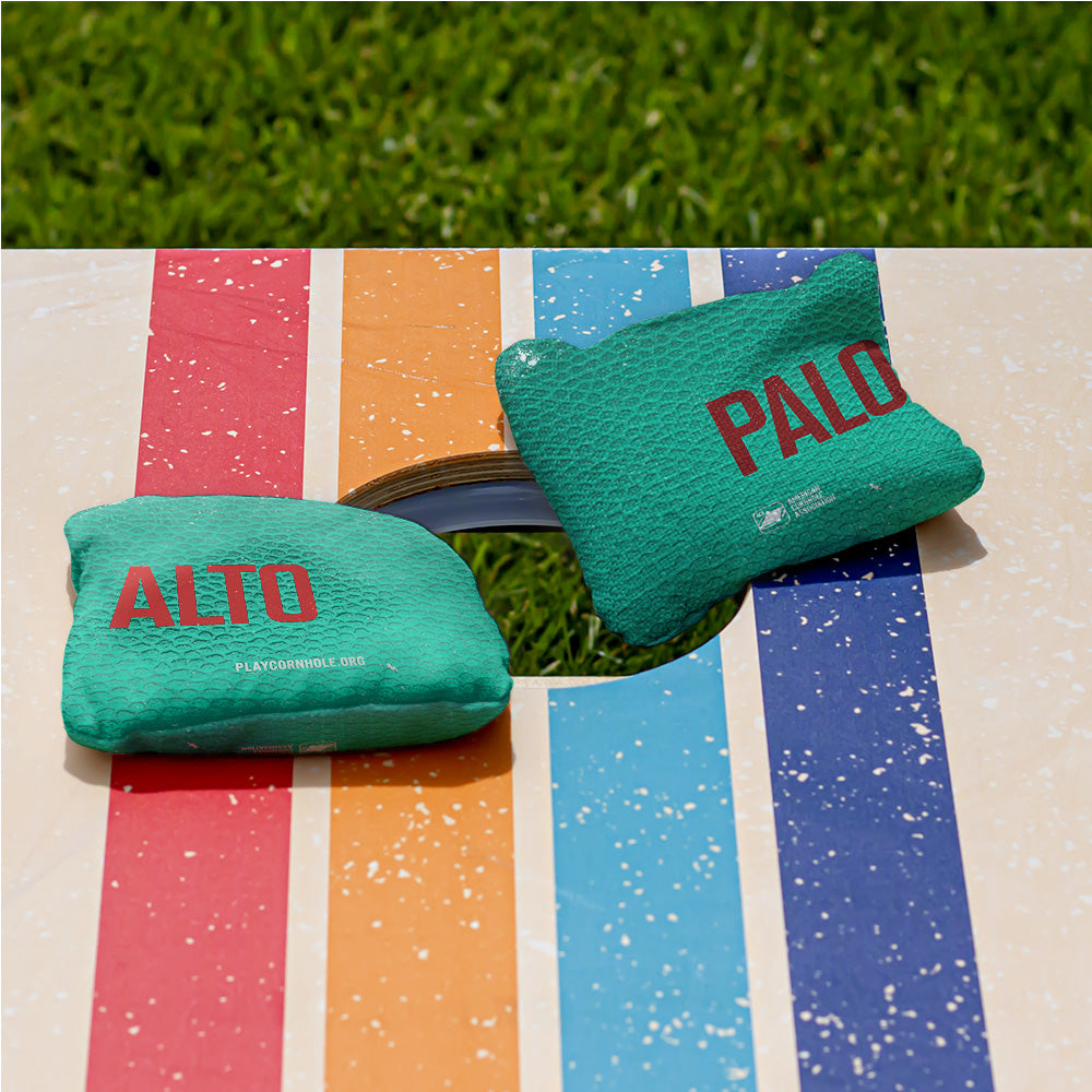 Palo Alto Collegiate Gameday Synergy Pro Cornhole Bags