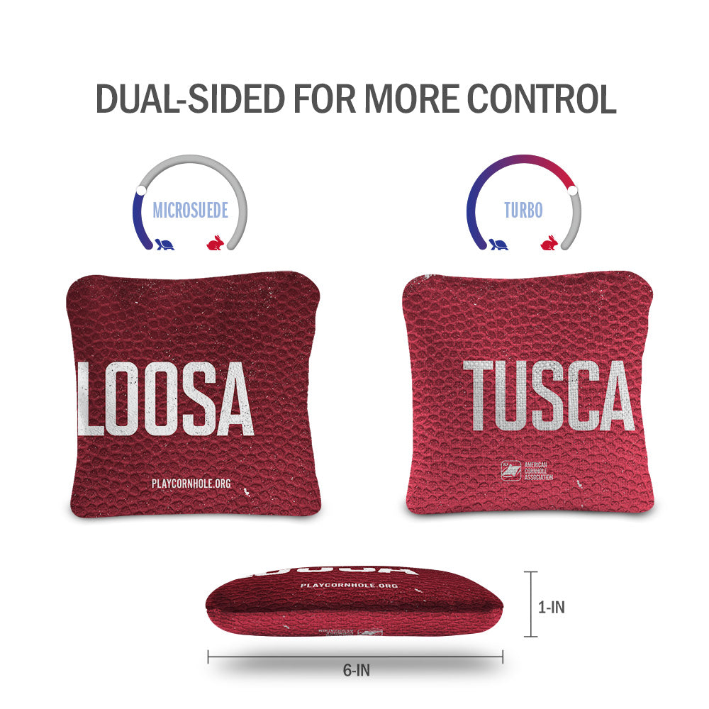 Tuscaloosa Collegiate Gameday Synergy Pro Cornhole Bags