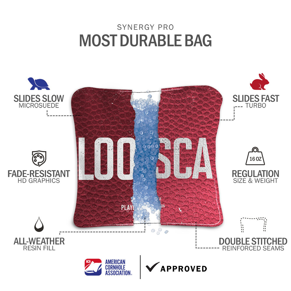 Tuscaloosa Collegiate Gameday Synergy Pro Cornhole Bags