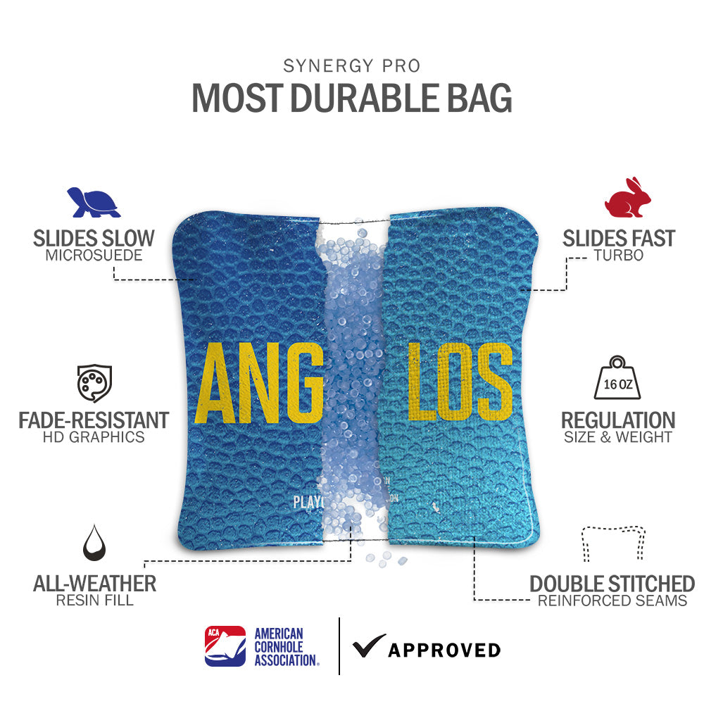 Los Angeles Collegiate Gameday Synergy Pro Cornhole Bags