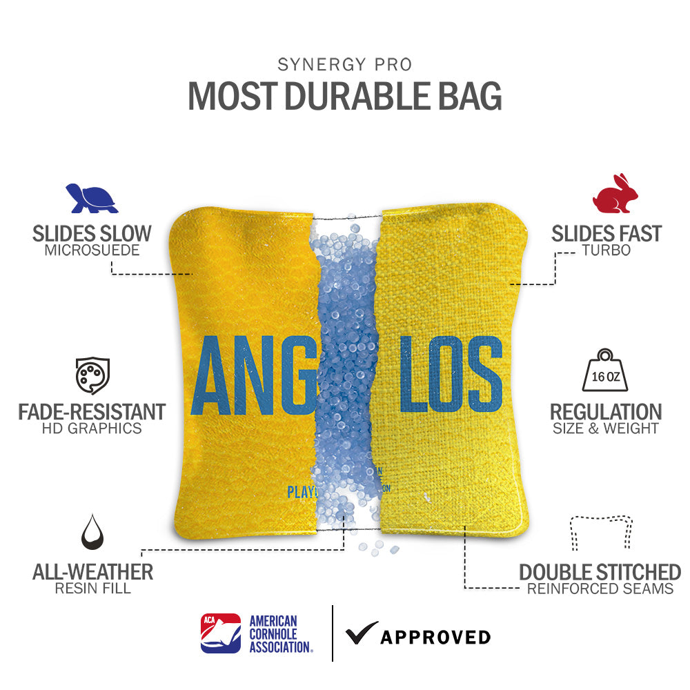 Los Angeles Collegiate Gameday Synergy Pro Cornhole Bags