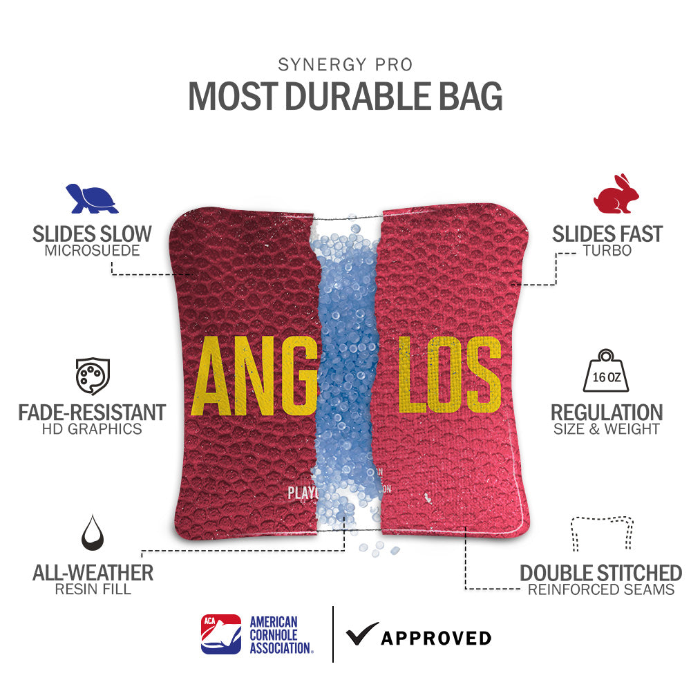 Los Angeles Collegiate Gameday Synergy Pro Cornhole Bags
