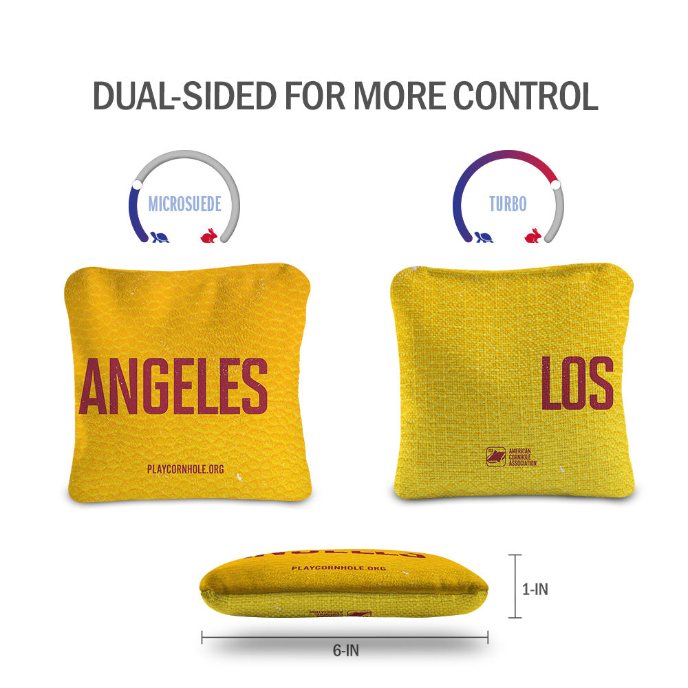 Los Angeles Collegiate Gameday Synergy Pro Cornhole Bags