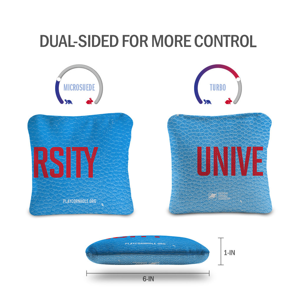 University Collegiate Gameday Synergy Pro Cornhole Bags