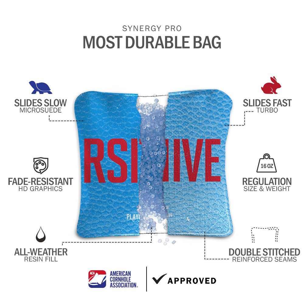 University Collegiate Gameday Synergy Pro Cornhole Bags