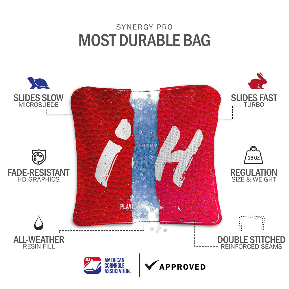 Ohio Collegiate Gameday Synergy Pro Cornhole Bags