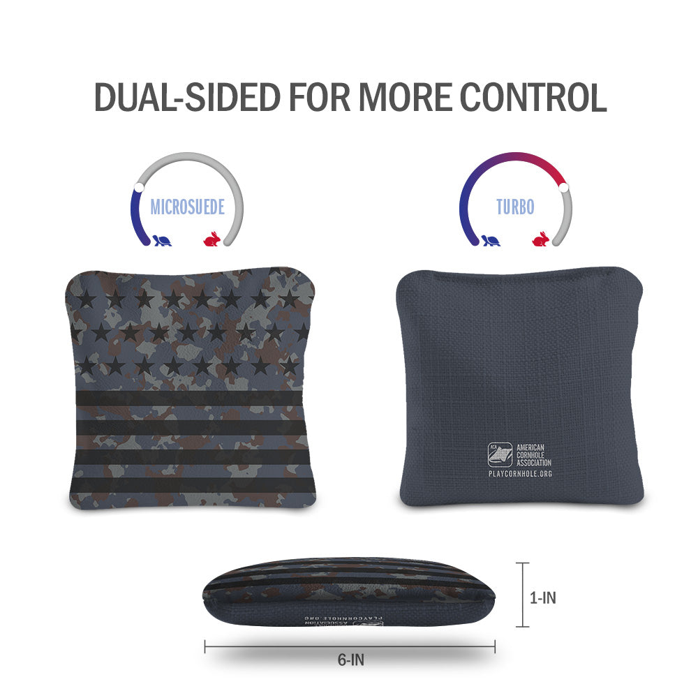 American Flag Camouflage Synergy Pro Cornhole Bags