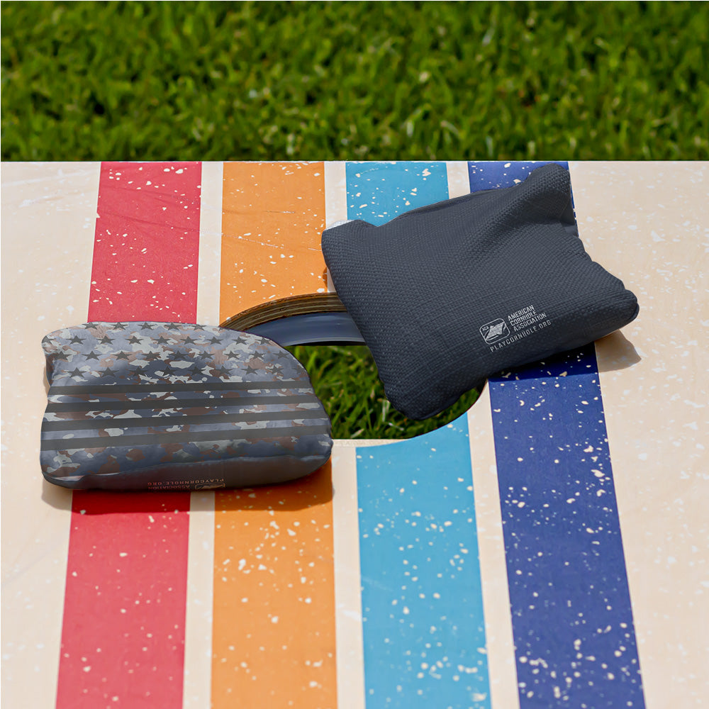 American Flag Camouflage Synergy Pro Cornhole Bags