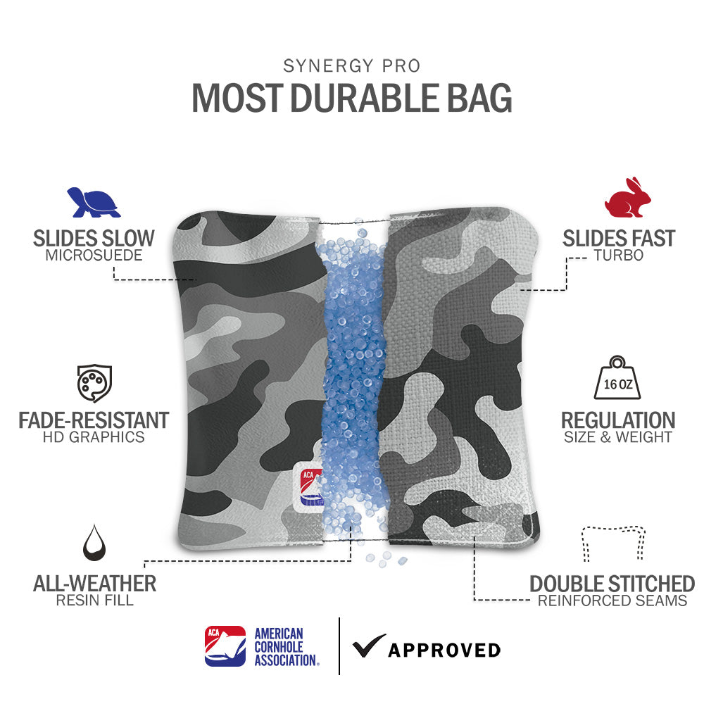 Camouflage Synergy Pro Cornhole Bags