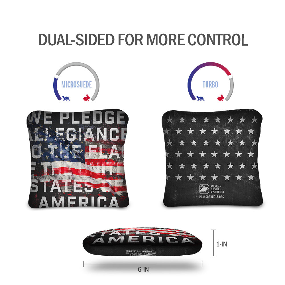 Pledge Of Allegiance Synergy Pro Cornhole Bags