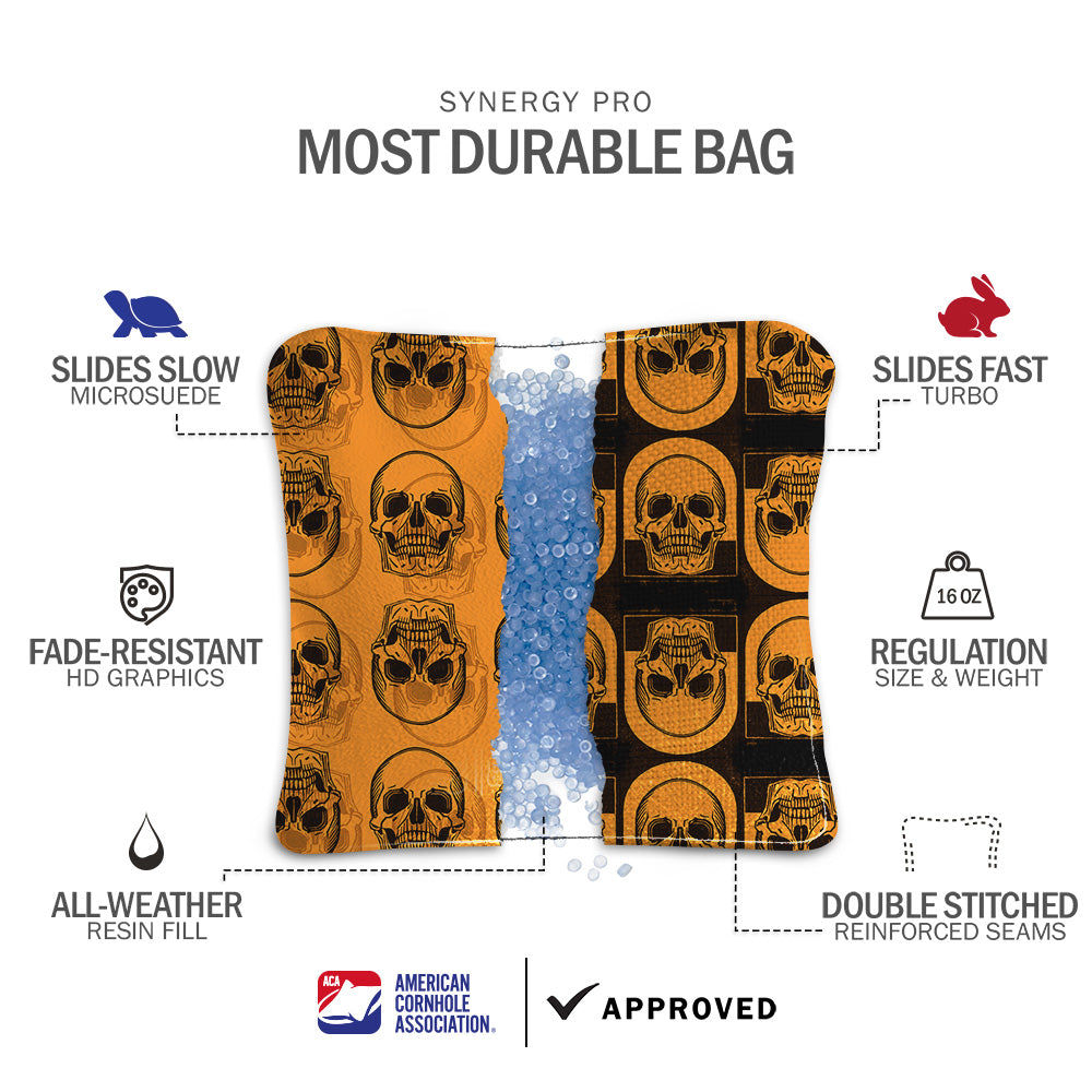 Skull Synergy Pro Cornhole Bags