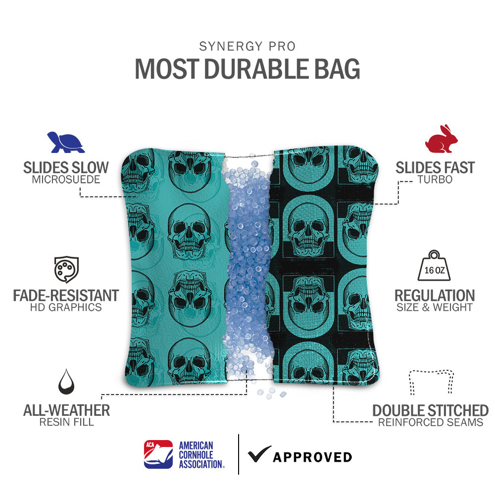 Skull Synergy Pro Cornhole Bags