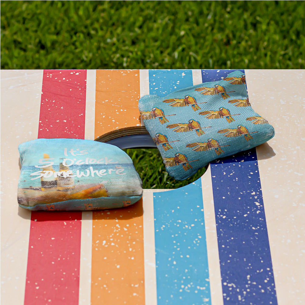 5 O'Clock Somewhere Synergy Pro Cornhole Bags