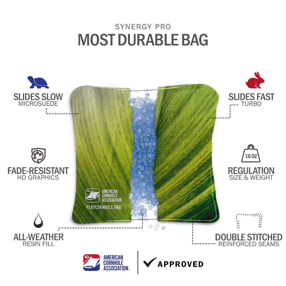 Green Palm Synergy Pro Cornhole Bags