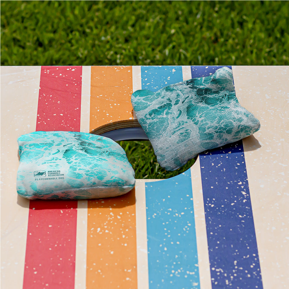 Tropical Sea Synergy Pro Cornhole Bags