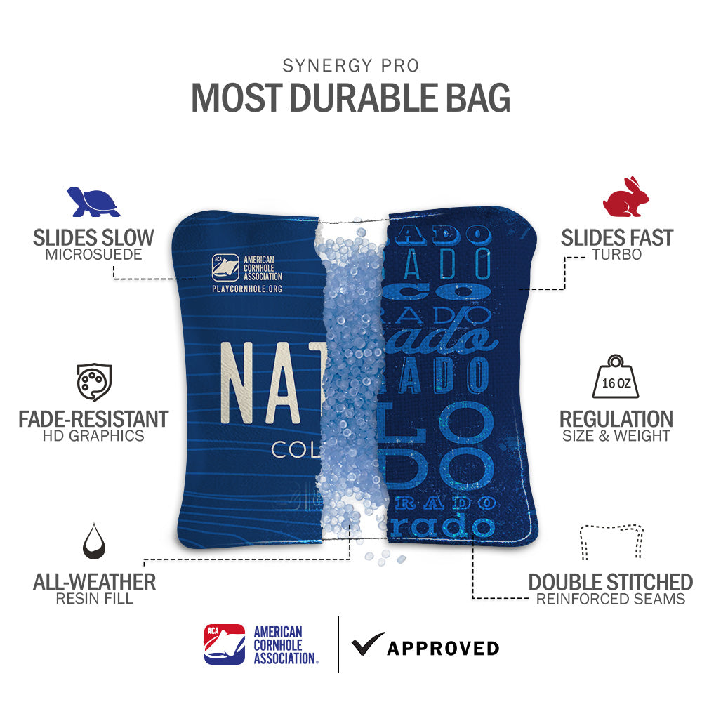 Colorado Native Synergy Pro Cornhole Bags