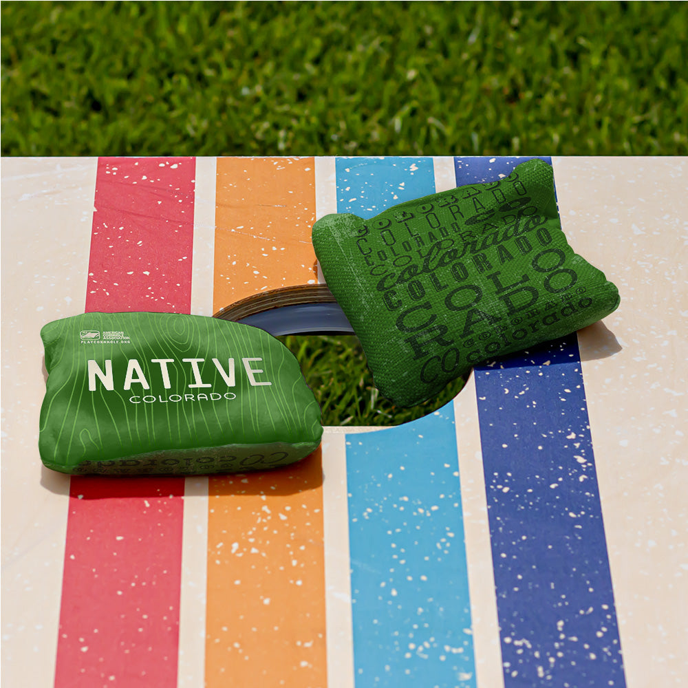 Colorado Native Synergy Pro Cornhole Bags