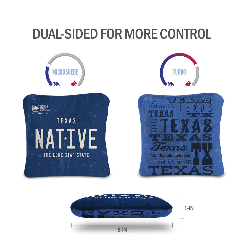 Texas Native Synergy Pro Cornhole Bags