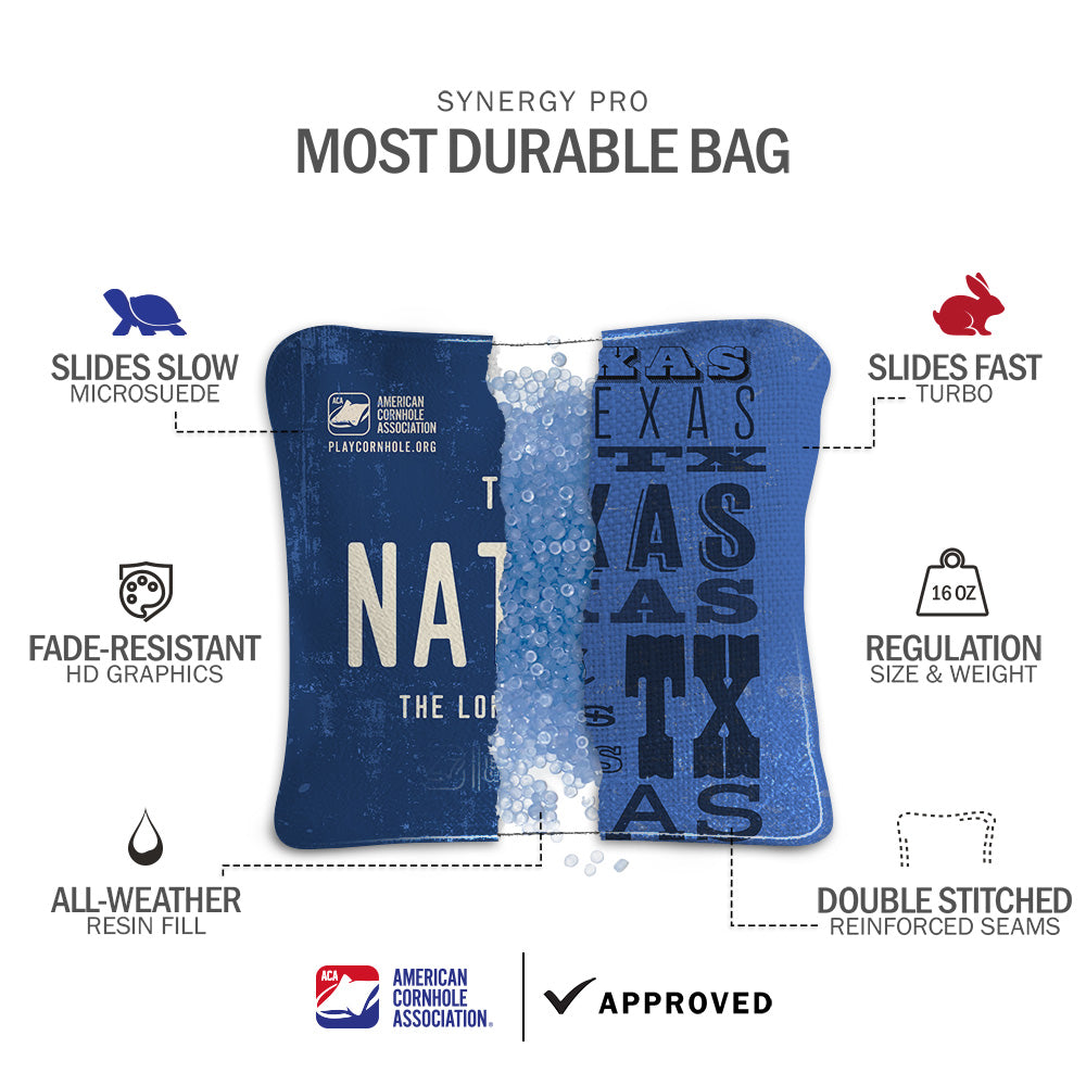 Texas Native Synergy Pro Cornhole Bags