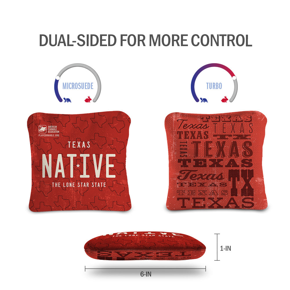 Texas Native Synergy Pro Cornhole Bags