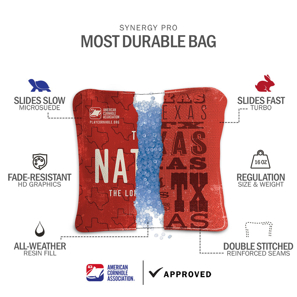 Texas Native Synergy Pro Cornhole Bags