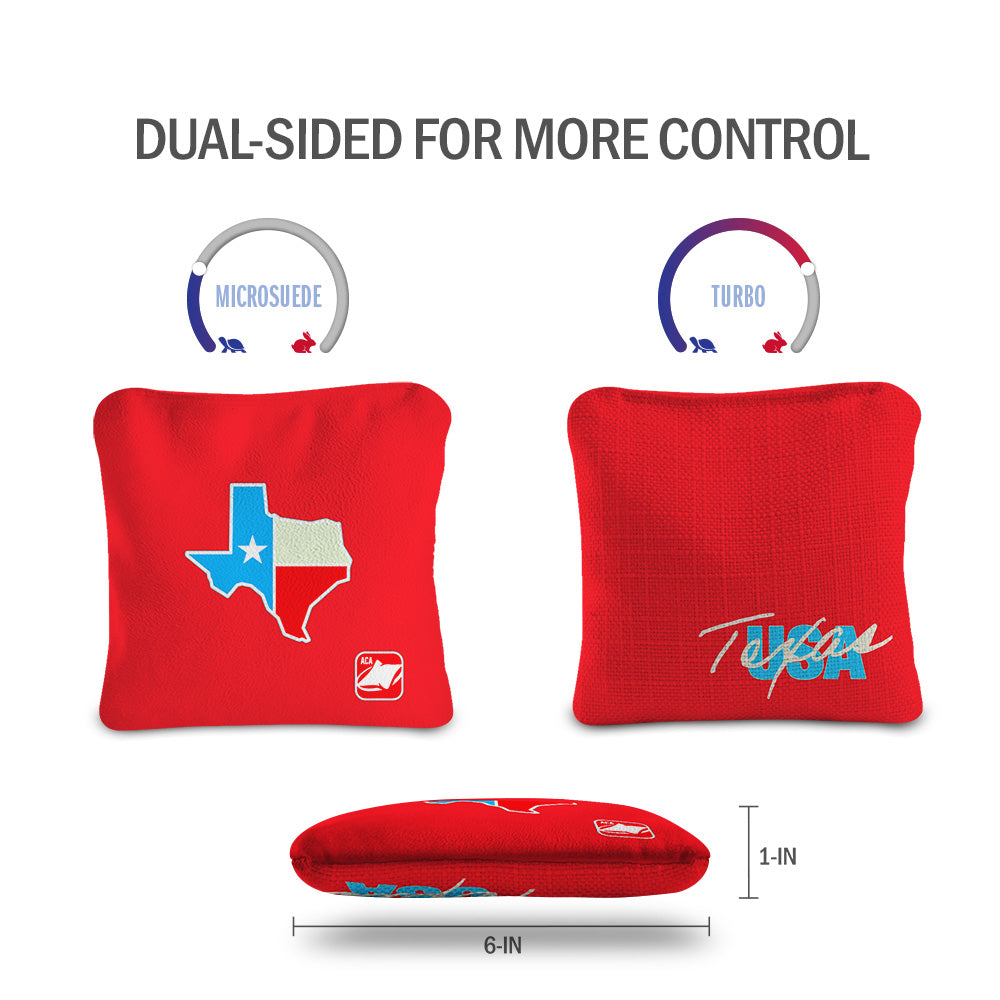 Retro Texas Synergy Pro Cornhole Bags
