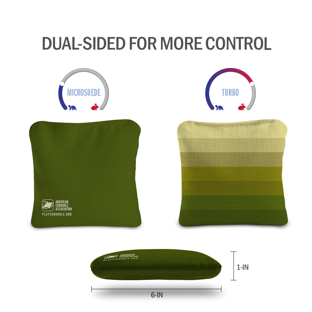 Ombre Stripes Synergy Pro Cornhole Bags