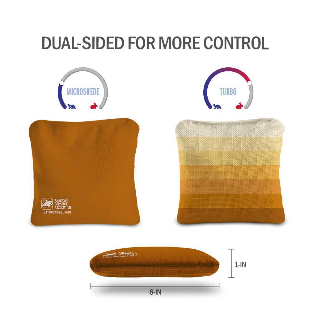 Ombre Stripes Synergy Pro Cornhole Bags
